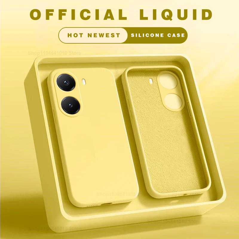 Чехол Poco X7 X8 Pro Max из жидкого силикона, противоударный, для Xiaomi Poco X7 X8 Pro Max X7 Pro, мягкий Чехлы из ТПУ Чехлы и чехлы для мобильных телефонов