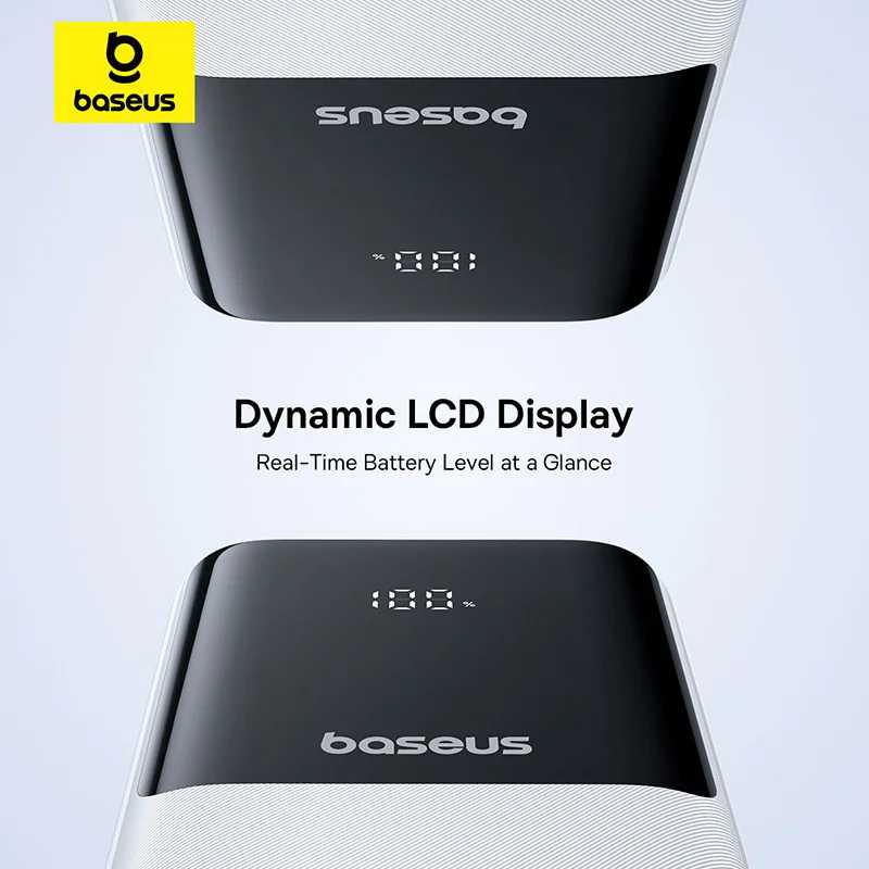 Фотография №3 товара Baseus Power Bank 20000 мАч PD 22,5 Вт Быстрая зарядка