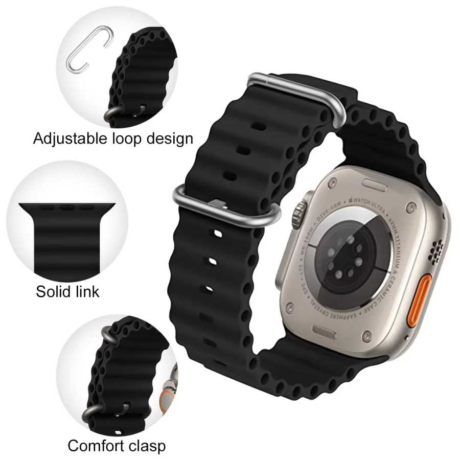 Фотография №3 товара Официальный ремешок Ocean для Apple Watch Bands Ultra 3 2