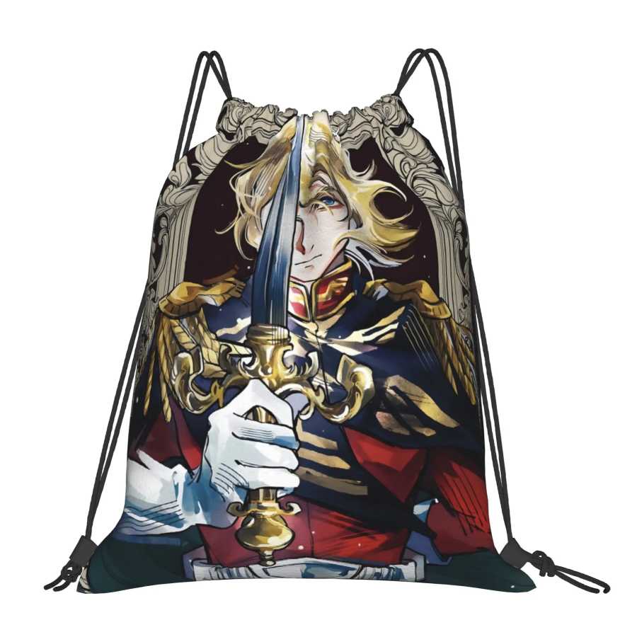 1 шт. Стильная сумка-рюкзак Char Aznable Cool Mobile Suit Gundam на шнурке для походов, хранения вещей, школы и обуви Сумки специального назначения