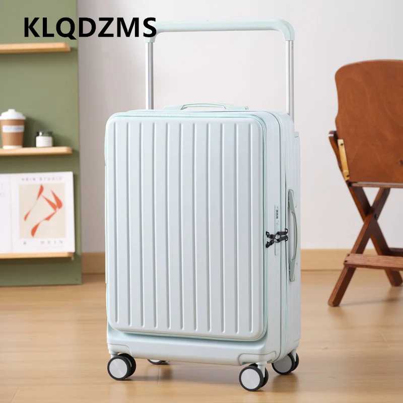 Фотография №2 товара KLQDZMS Чемодан, новый 22-дюймовый 24-дюймовый чемодан на колесиках для ПК,