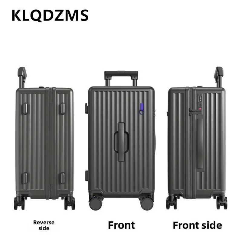 Фотография №4 товара KLQDZMS 24 28-дюймовый чемодан для салона ABS + ПК, большая