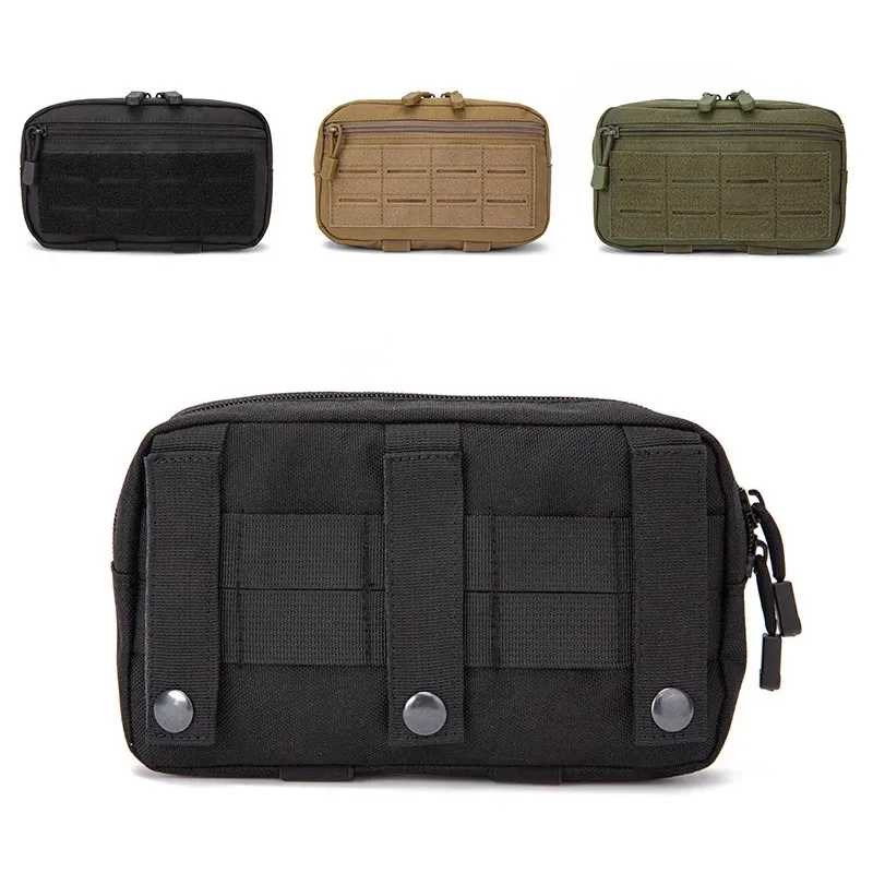 Тактическая поясная Сумка EDC Molle, компактные хозяйственные мешочки, военная поясная сумка, медицинские сумки, чехол для телефона, Охотничьи аксессуары Поясная сумка