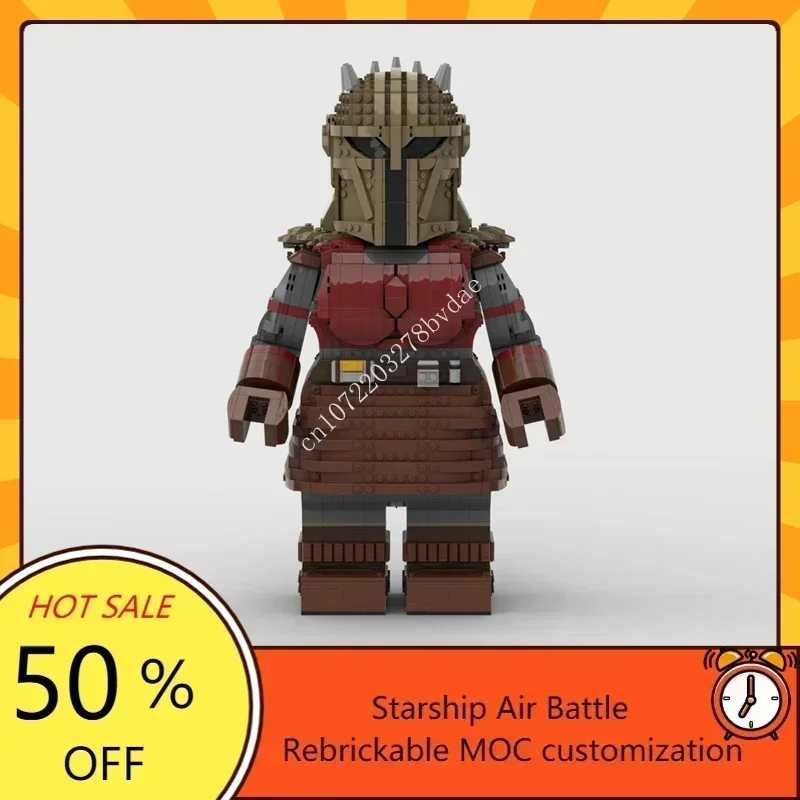 MOC Space Battle Series Бронер мегафигурка модель на заказ головоломка технология DIY творческая сборка игрушки подарки для детей Игры и головоломки
