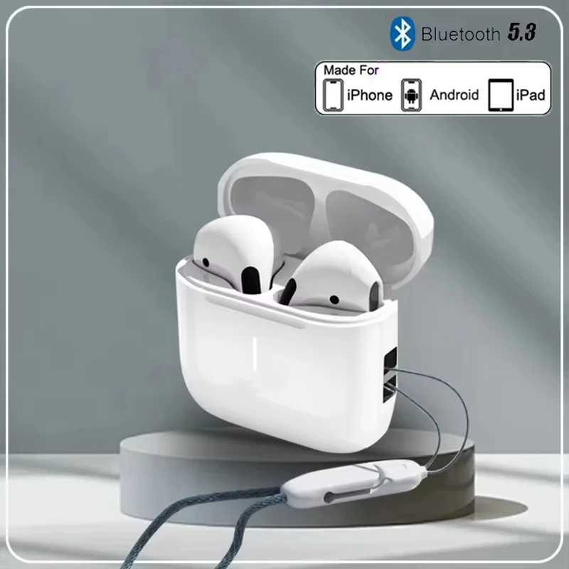 Беспроводные Bluetooth-наушники True Buds5, HIFI стереозвук, Bluetooth 5.3, спортивные наушники с микрофоном для Android и iOS, универсальные Портативное аудио и видео