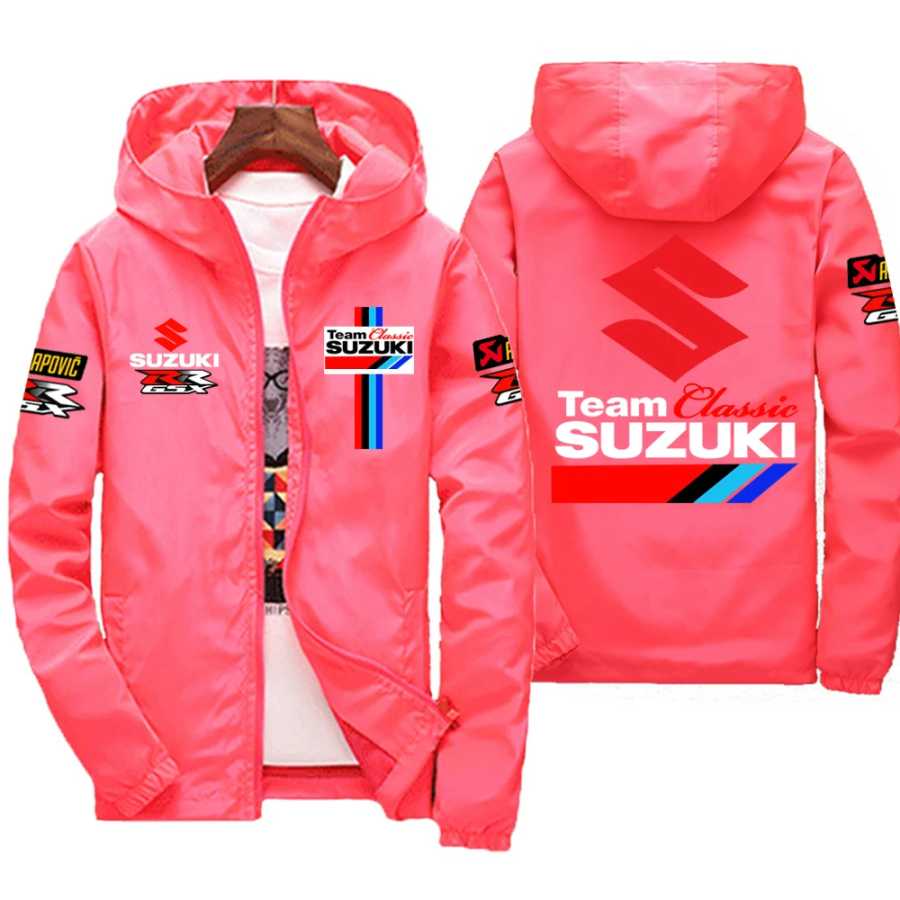 Фотография №4 товара Новая весенне-осенняя куртка Suzuki Racing, мужская ветрозащитная ветровка, повседневная модная