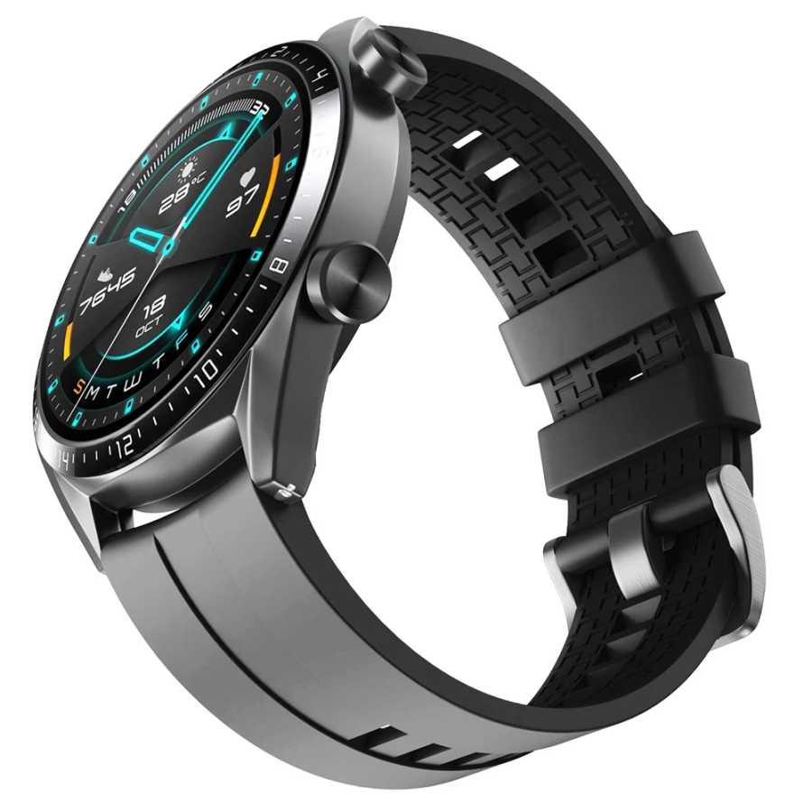 Ремешок для часов 20 мм 22 мм для Samsung Galaxy watch 6/5/pro/4/6 classic/Active 2, силиконовый спортивный браслет huawei gt 4-3-pro-2-2e, ремешок Аксессуары для часов