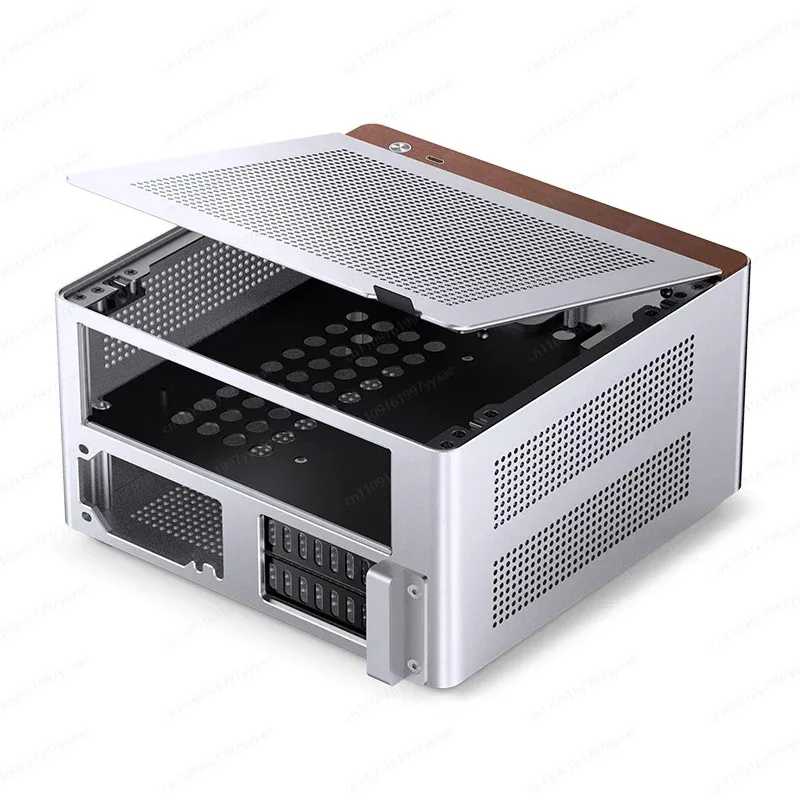 Фотография №3 товара Алюминиевый корпус 1U для блока питания ITX Mini | Компактный
