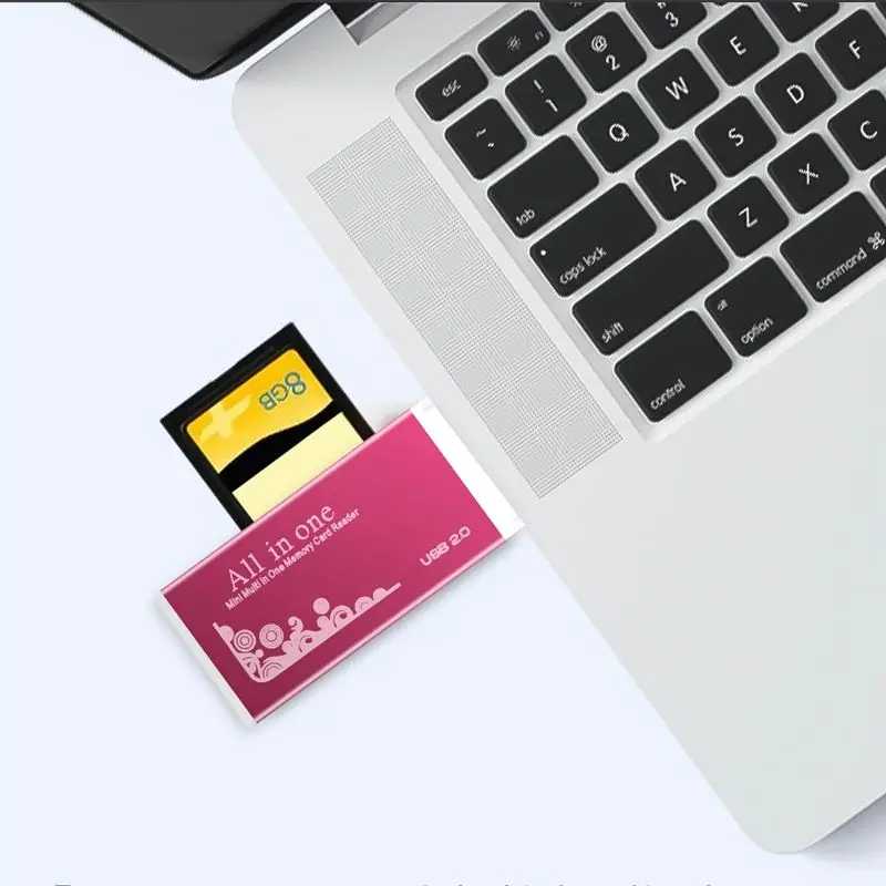 Фотография №1 товара Устройство чтения карт SD 4 в 1 порта USB2.0 TF-карта