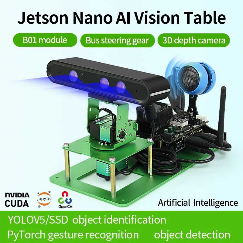 Nvidia jetson nano AI машина, двухмерное распознавание объекта TensorFlow Компьютерные комплектующие