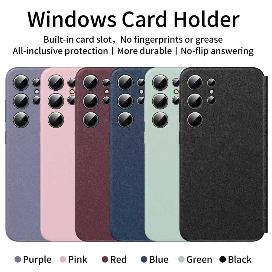 Фотография №5 товара S26Ultra для Samsung Galaxy S26 Ultra Smart Window Case, Wake