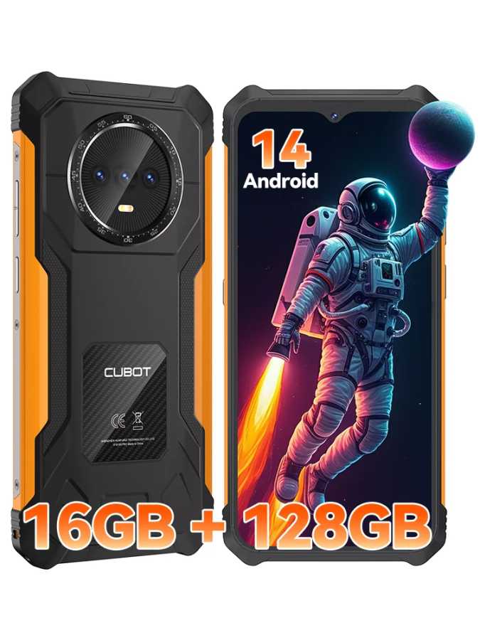 Ультратонкий прочный смартфон Cubot KingKong ES на базе Android, 16 ГБ ОЗУ (6 ГБ + 10 ГБ), 128 ГБ ПЗУ, экран 6,56 дюйма, 90 Гц, камера 48 МП, телефон 4G Мобильные телефоны