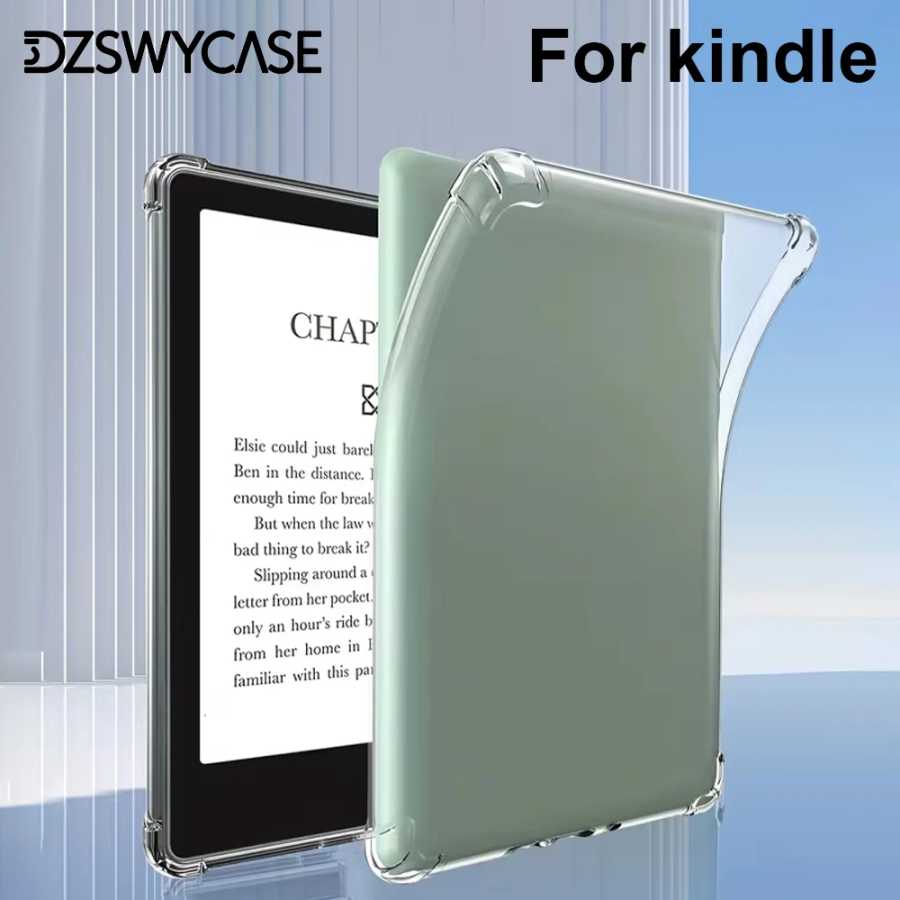 Прозрачный чехол для Kindle Paperwhite 6 5 4 3 2 1, для Kindle 11-го/10-го поколения, задняя крышка из ТПУ, ультратонкая мягкая обложка из ТПУ Аксессуары и запчасти для планшетов