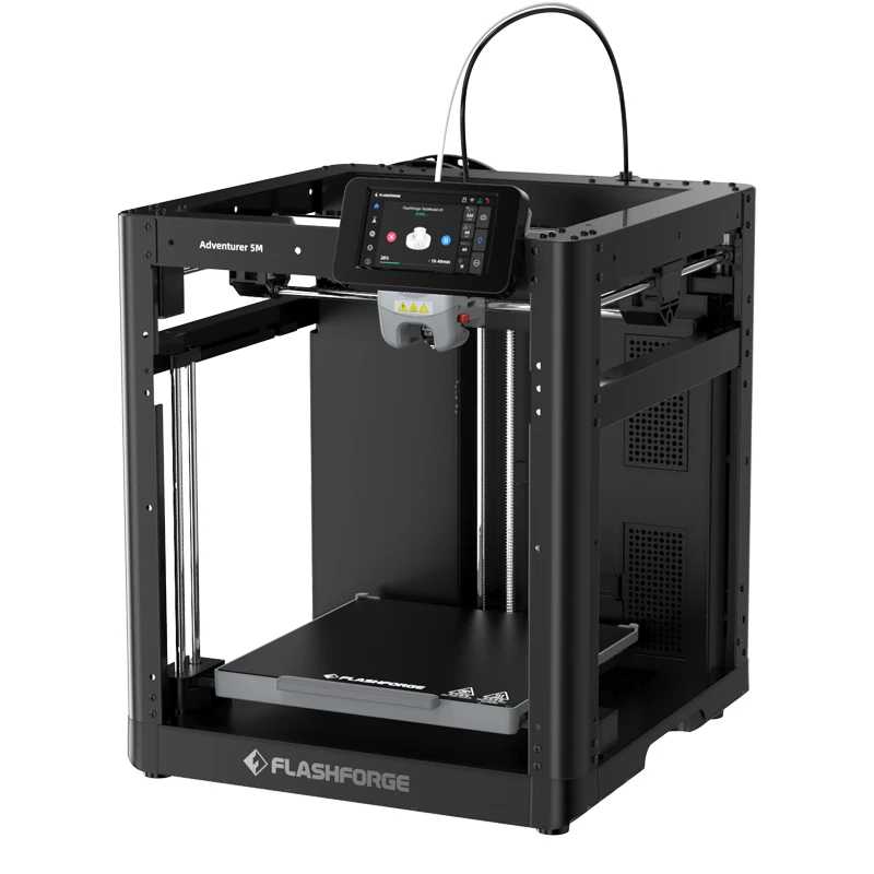 3D-принтер Flashforge Adventurer 5M Speedy: высокоскоростная печать 600 мм/с, автоматическое выравнивание, конструкция CoreXY, прямой экструдер 3D-печать