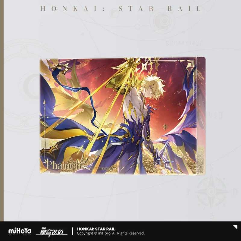 Официальный мерч Sunsyea Honkai Star Rail: Оригинальный акриловый значок-подставка серии XJLX от miHoYo (Файнон, Анакса) Товары АСГ