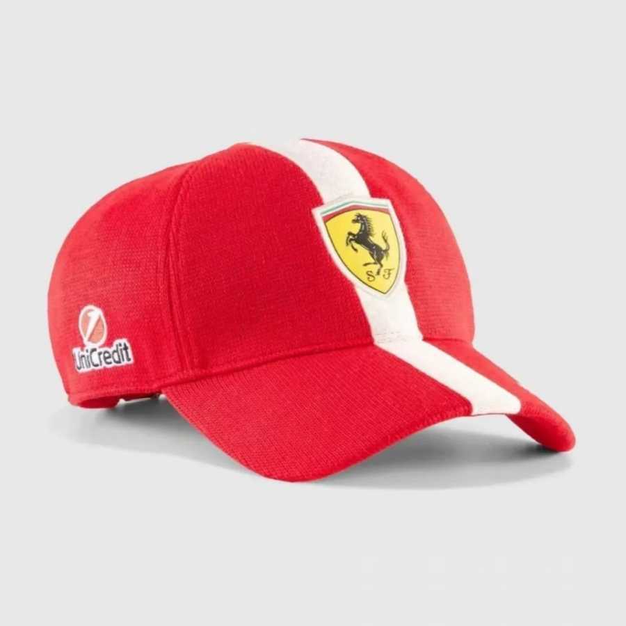 Фотография №5 товара Бейсболка F1 Ferrari Racing Hamilton 2025 с вышивкой, кепка пилота,