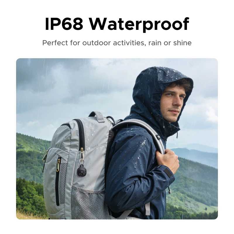 Фотография №4 товара UGREEN FineTrack Mini Smart Tag Finder GPS-трекер для iOS Apple