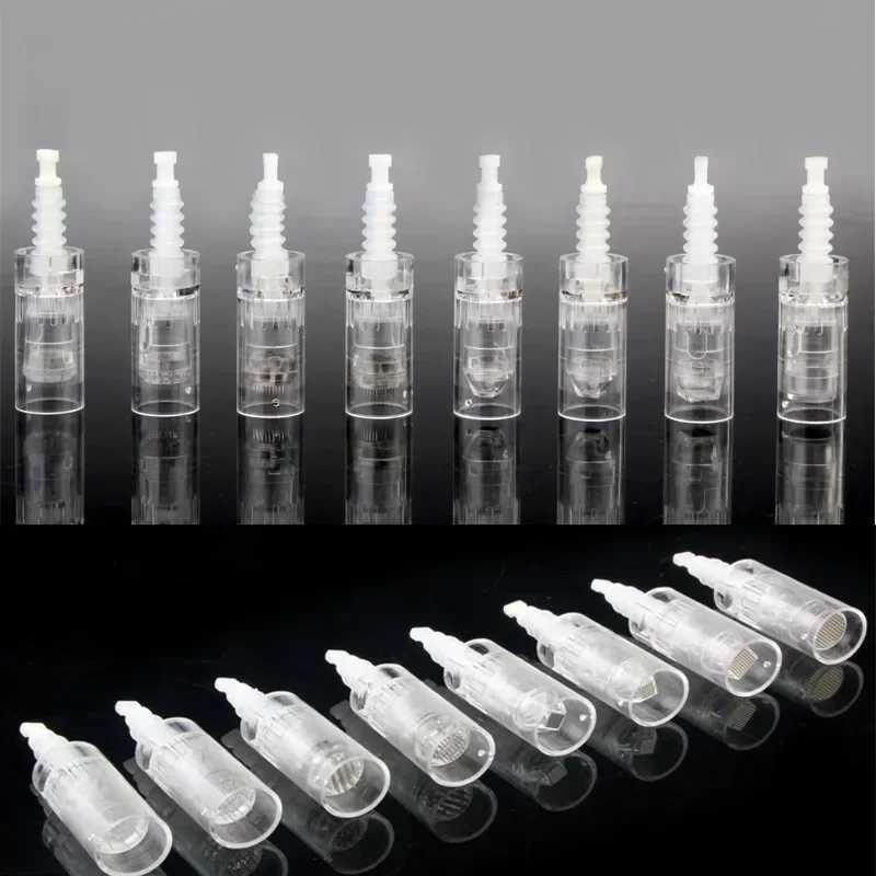 100/50/10шт Доктор Ручка A6 A1 M5 M7 N2 E30 Игольчатый картридж Derma Pen Microneedling Bagnet Сменные иглы 9 12 36 42 Pin Nano Косметологическое оборудование