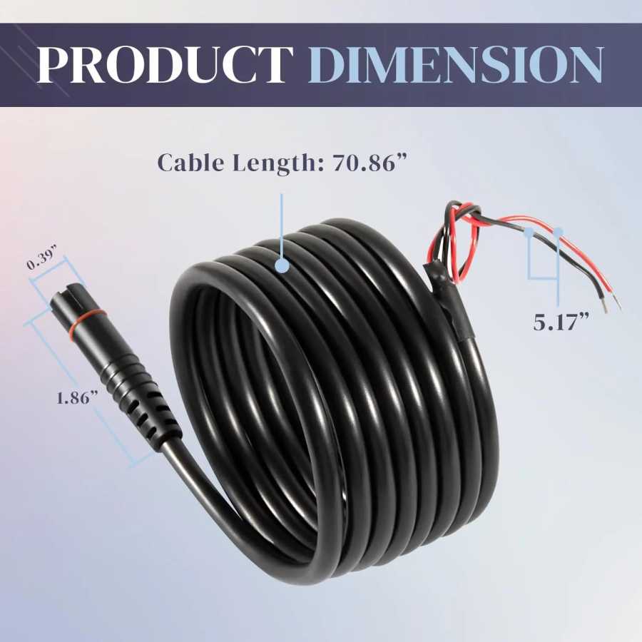 Фотография №5 товара Новый 000-14172-001 Кабель питания Reveal Cruise Power Cord, подходящий для