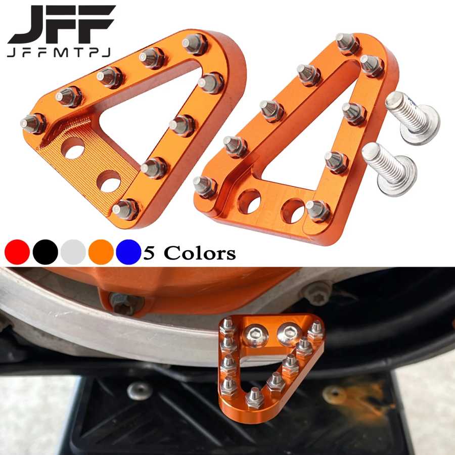 Наконечник ступенчатой пластины заднего тормоза с ЧПУ для KTM SX SXF EXC EXCF XC XCF XCW XCFW TC TE 2008 2009 2010 2011 2012 2013 2014 2015 2016 Запчасти для мотоцикла