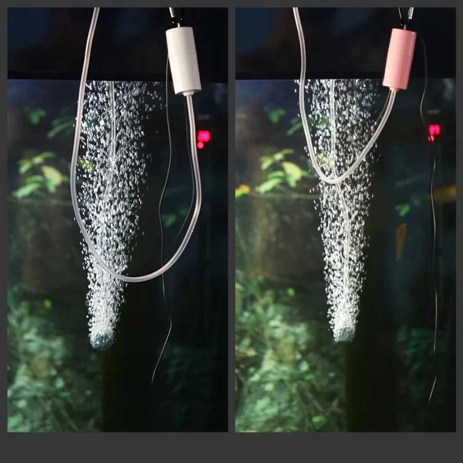 Фотография №5 товара USB-компрессор для аквариума, портативный мини-аэратор, кислородный насос для аквариума, аксессуары