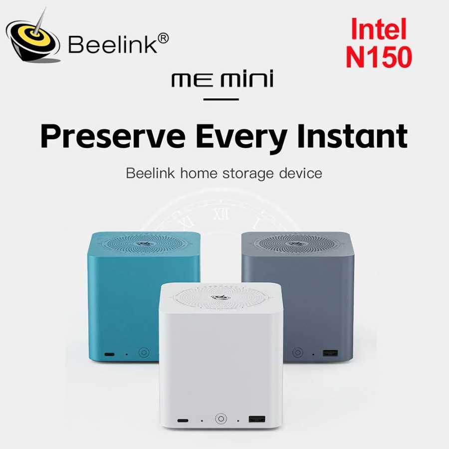 Фотография №1 товара Beelink ME Mini/Pro NAS: Домашнее хранилище данных, Intel Twin Lake
