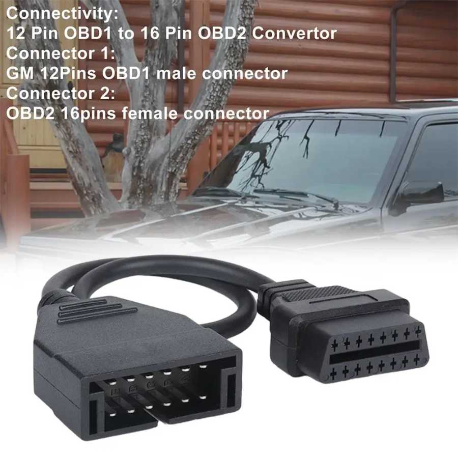 Кабель-адаптер OBD1 к OBD2 GM, инструмент для замены контактов сканера OBD1, удлинитель диагностического разъема 16-контактного на 12 диагностических разъемов P8M1 Инструмент для ремонта автомобилей