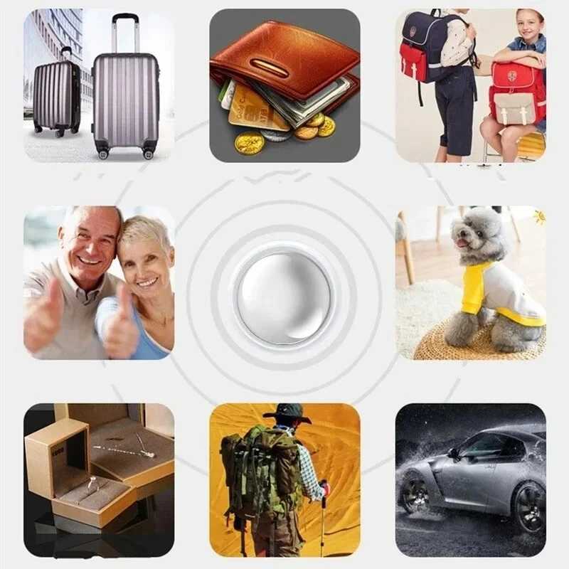 Фотография №2 товара Мини-система GPS-трекера Xiaomi Find My App Air Tag, умный Bluetooth-локатор,