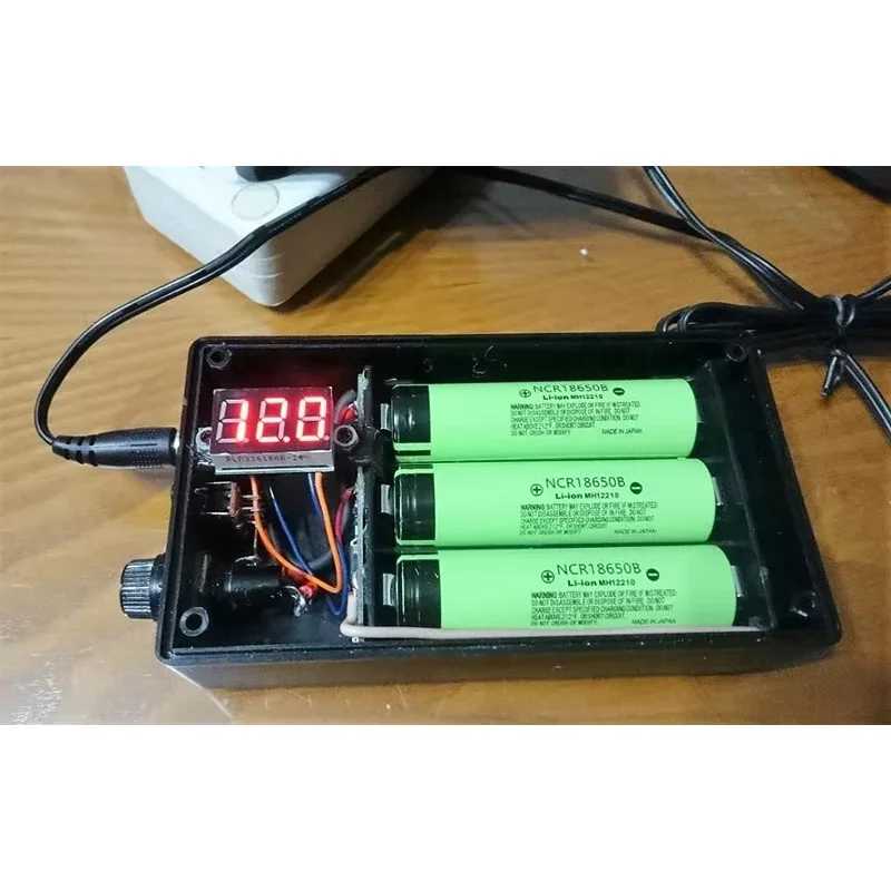 Фотография №2 товара Модульный футляр для хранения батарей ABS 18650 &mdash; 1-4 слота,