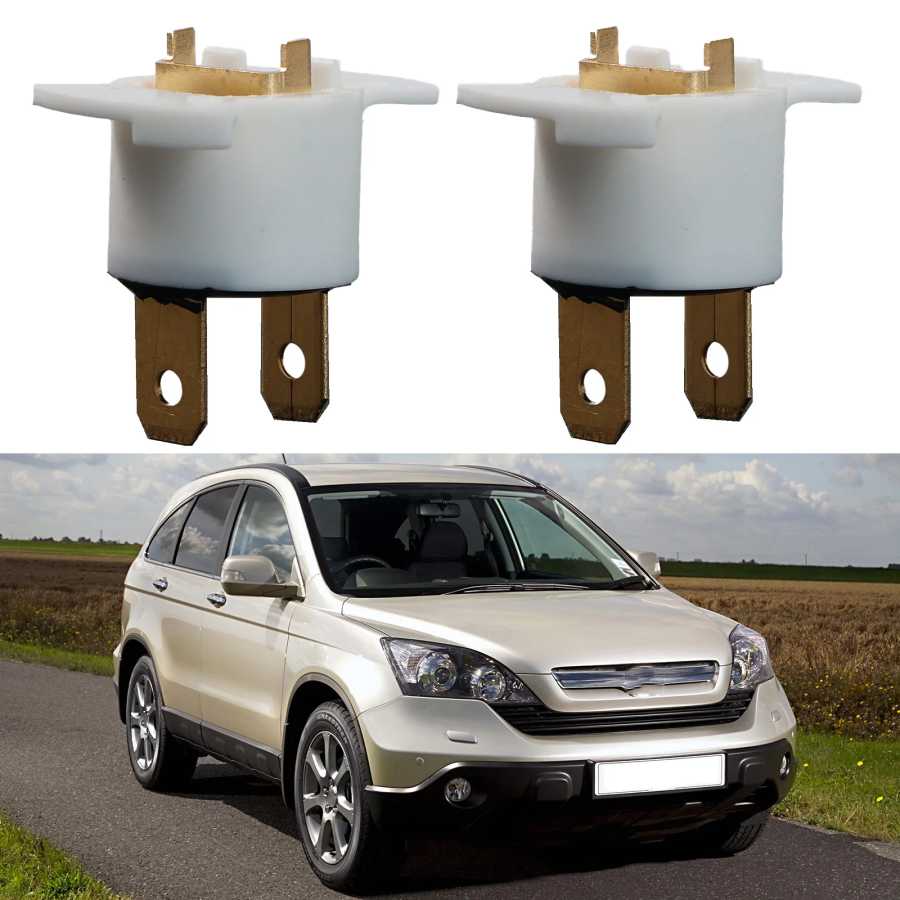 2X H1 фара, цоколь, держатель лампы, адаптер для Honda CR-V CRV 2005-2006 Prelude 1997-2001 33116-SD4-961 Автомобильные фары