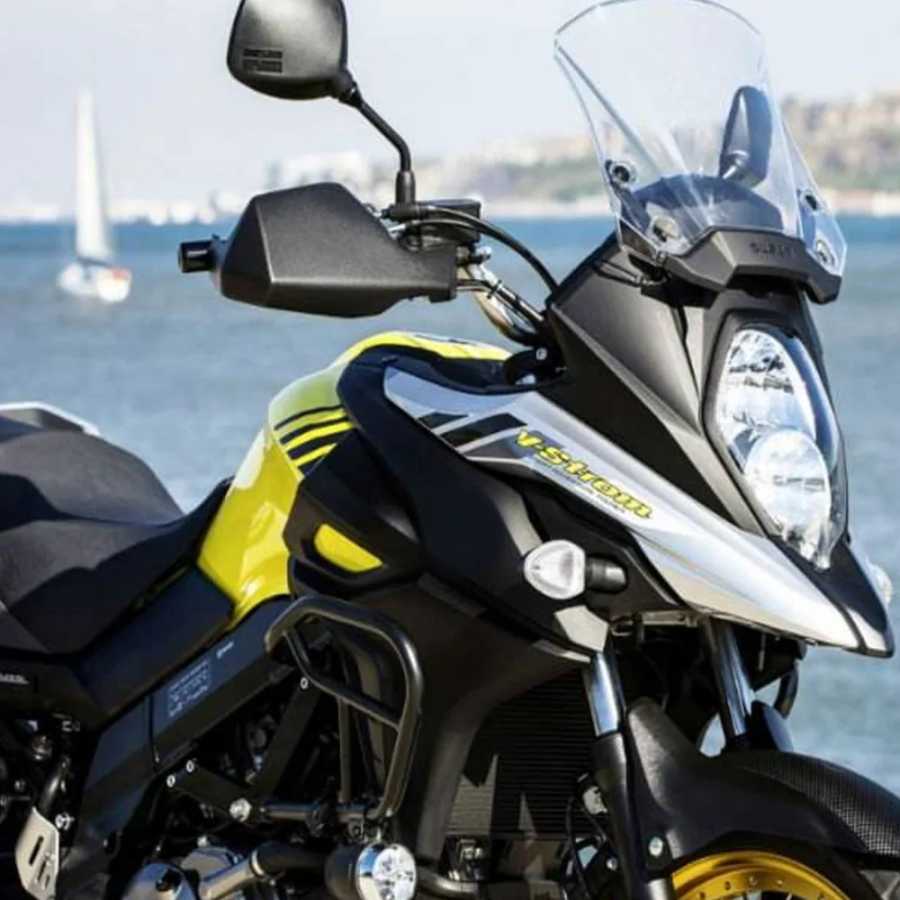 Фотография №5 товара Для Suzuki V-Strom DL650 2004-2022 Защита рук мотоцикла Защита руля
