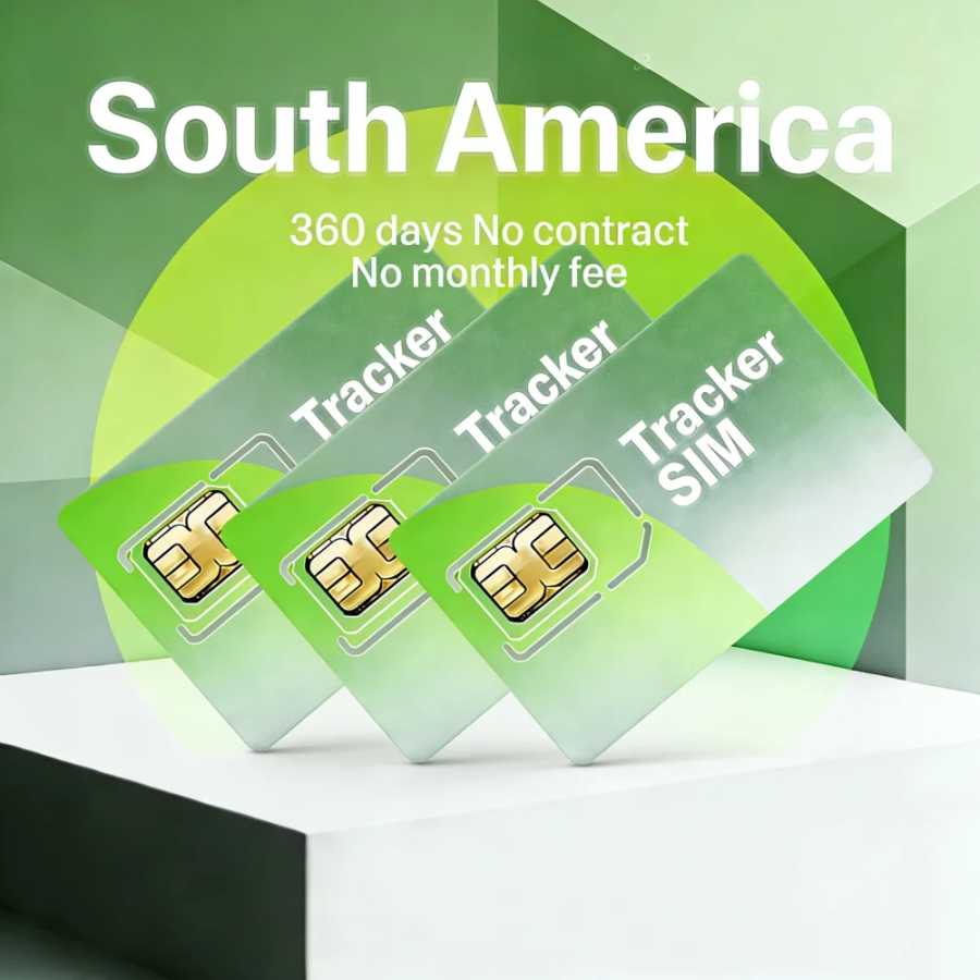 Фотография №3 товара SIM-карта для 4G-трекера для Южной Америки – три формата, Cat1/Cat4,