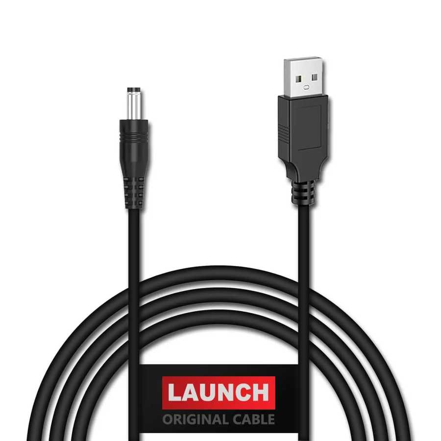 LAUNCH 100% оригинальный USB-кабель для зарядки, замена X-431 CRP123i/CRP123e/CRP123x/CRP129i/CRP129e/CRP129x OBD2 сканер 5 В постоянного тока Инструмент для ремонта автомобилей