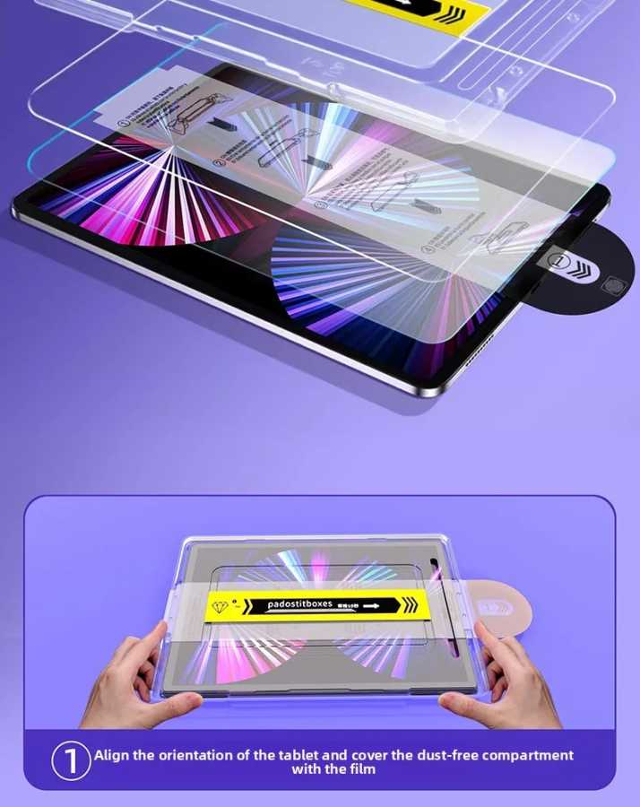 Фотография №3 товара Закаленное стекло для iPad Air 13 11 5 4 3