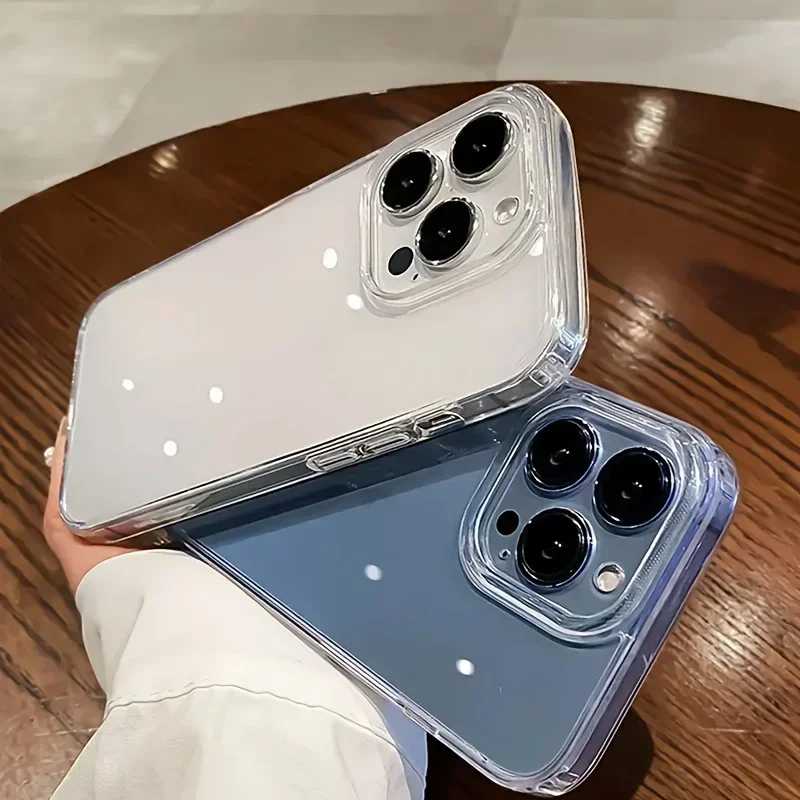 Фотография №4 товара Роскошный прозрачный чехол для телефона iPhone 17, Air 16, 15,
