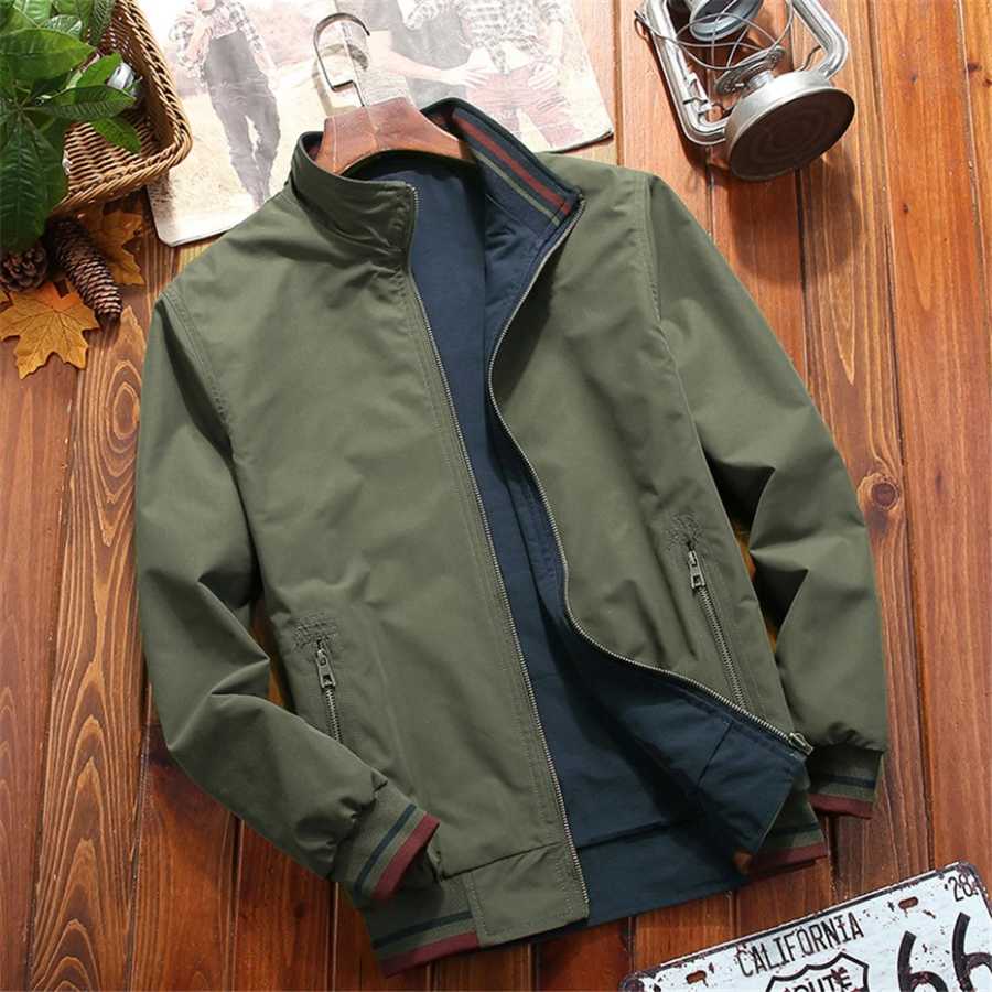 Куртка Varsity Мужская, ветровка, Двусторонняя одежда, куртки, мужская бейсбольная куртка, уличная одежда в стиле хип-хоп, однотонная куртка Пальто и куртки
