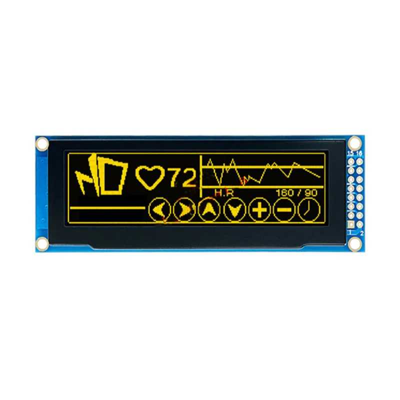 3,12 "OLED 256x64 ssd1322 SPI дисплей Оптоэлектронные дисплеи