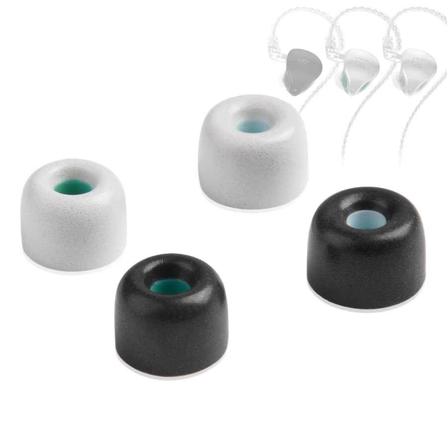 4 шт., насадки для наушников KZ AST KZ AZ09 ASX ZS10 PRO ZSX HIFI, 4 мм 