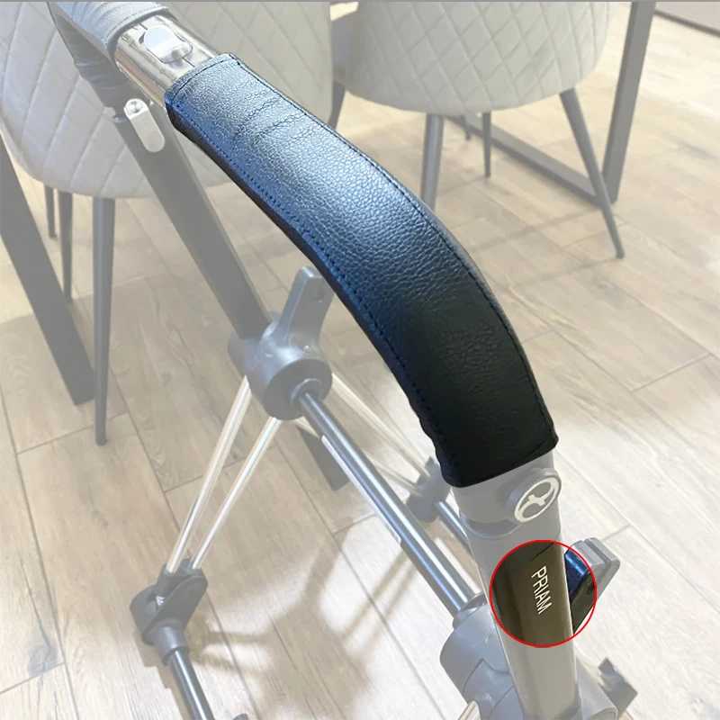 Кожаный чехол для коляски Buggy Mom Push Bar для Cybex Priam 2/3/4 Mios 2/3, защитный чехол с ручкой для мамы с поручнями и молнией Детские коляски и аксессуары
