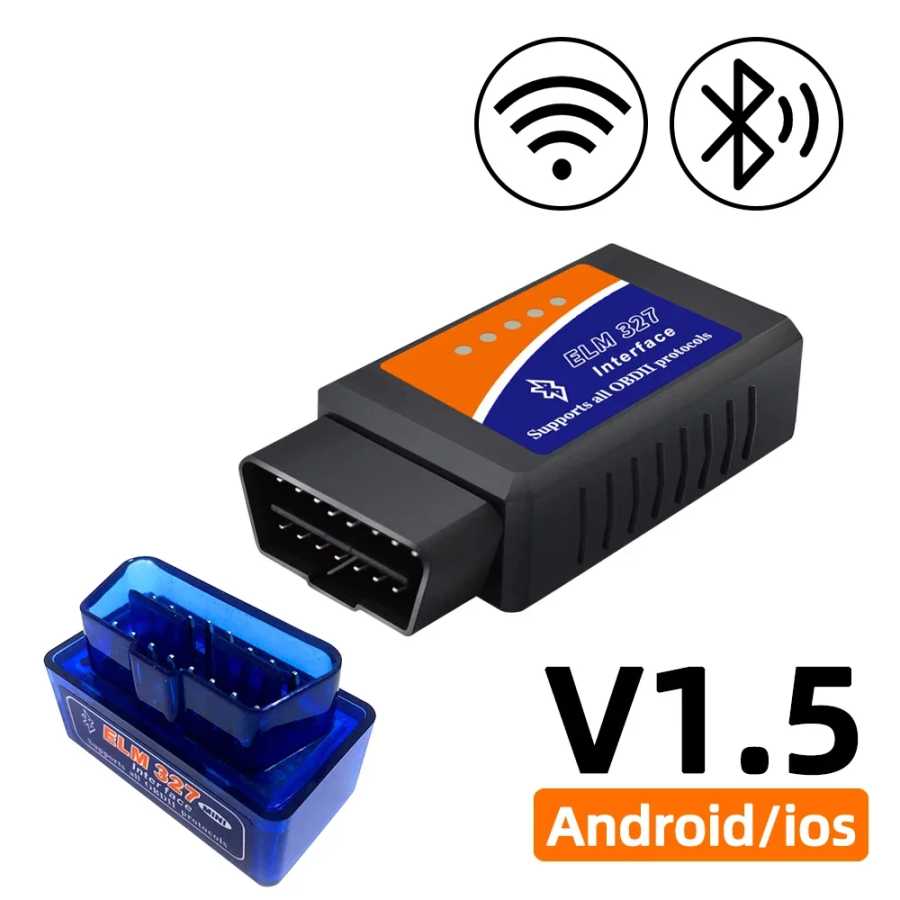 OBD2 сканер ELM327 автомобильный диагностический детектор инструмент для считывания кодов V1.5 WIFI Bluetooth OBD 2 для IOS Andr Инструмент для ремонта автомобилей