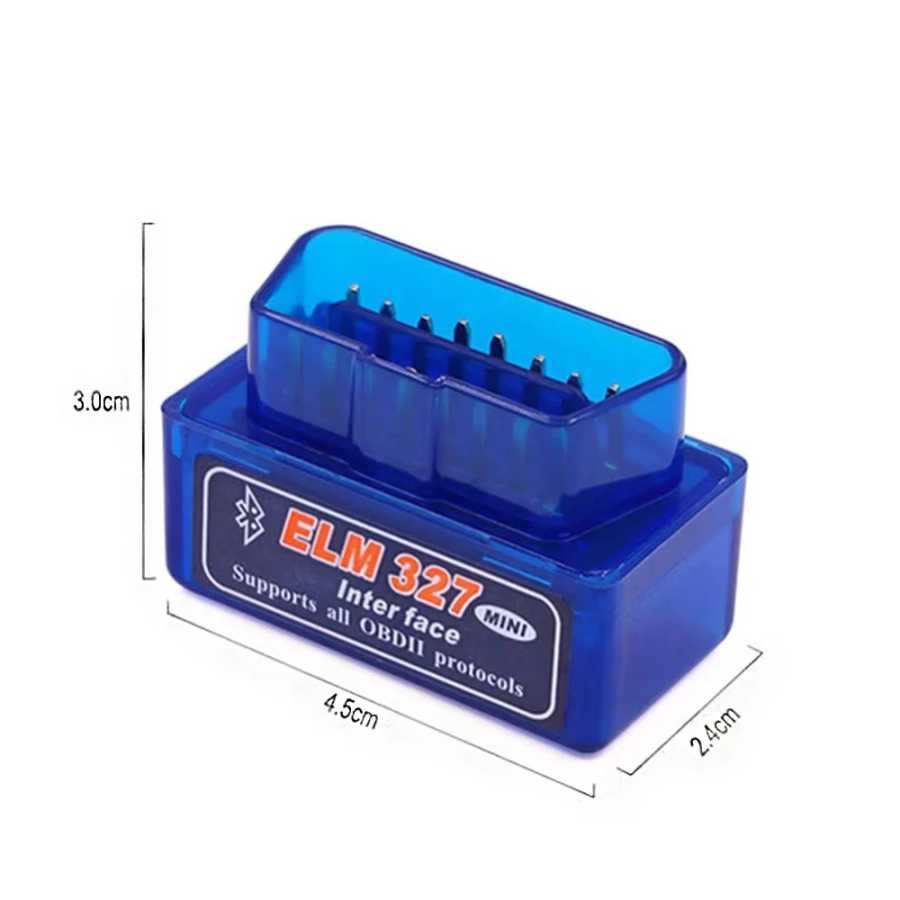 Фотография №3 товара 16-контактный интерфейс V2.1 ELM327 OBD2 Mini Code Reader — сканер