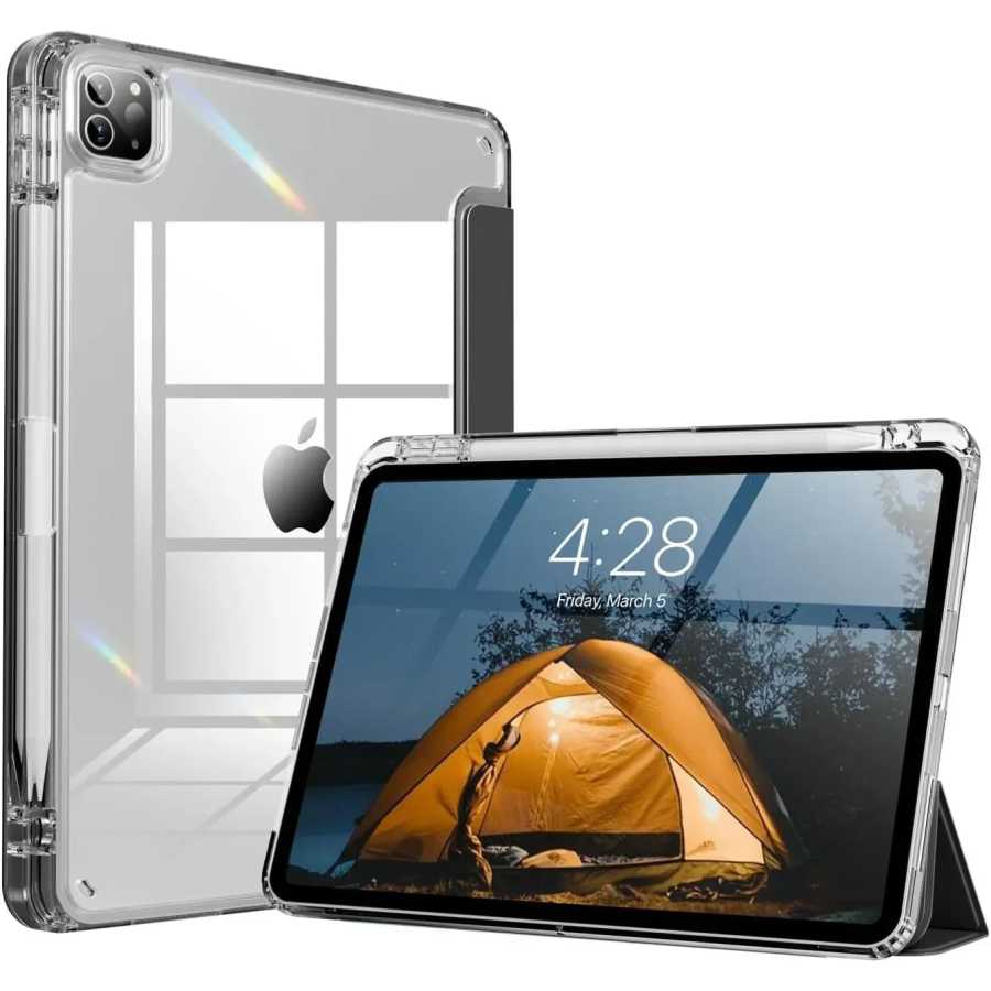 Чехол с держателем для карандашей для iPad Air 11 13 Cover 2024 2025 iPad Pro 11 "13" 12,9" Funda iPad Air 4 5 10,9 10th 11th11 A16 Case Capa Аксессуары и запчасти для планшетов