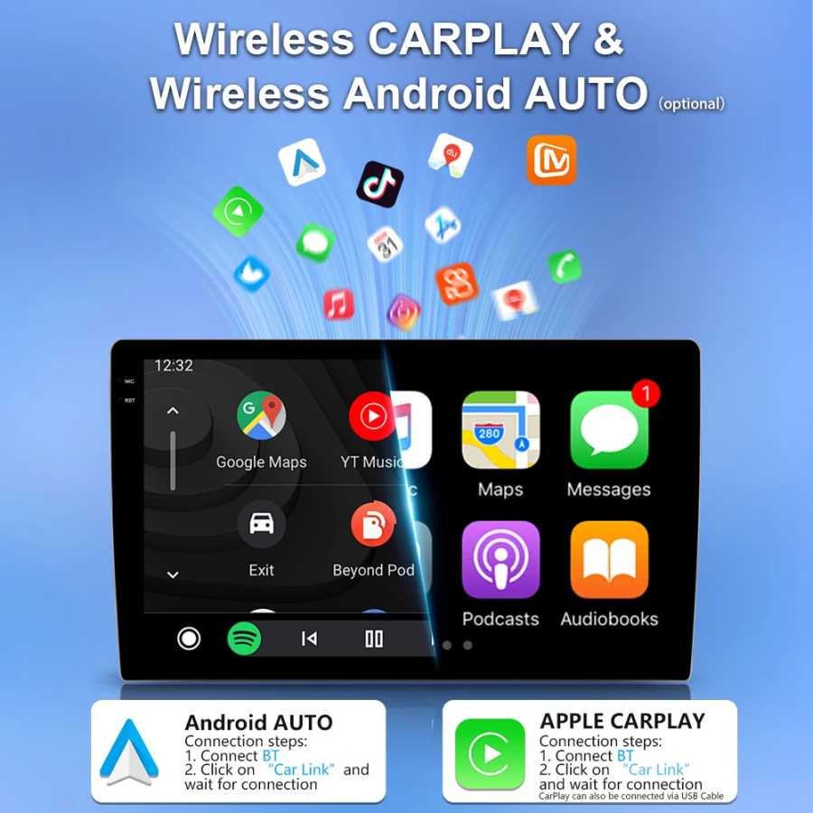 Фотография №4 товара Android 16 для Volkswagen Golf 4 Mk4 Jetta 2004-2008 Автомобильный