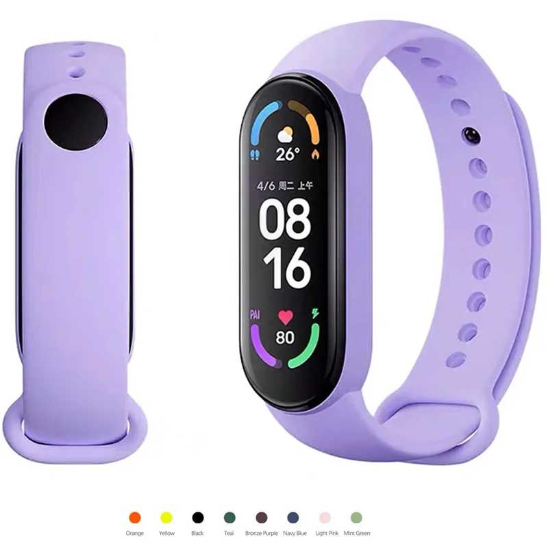 Фотография №1 товара Ремешки для Xiaomi Mi Band 7 6 5 4 3,