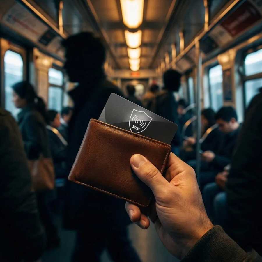 Фотография №2 товара 5/1 шт. RFID-блокирующая карта, защита от кражи данных NFC для