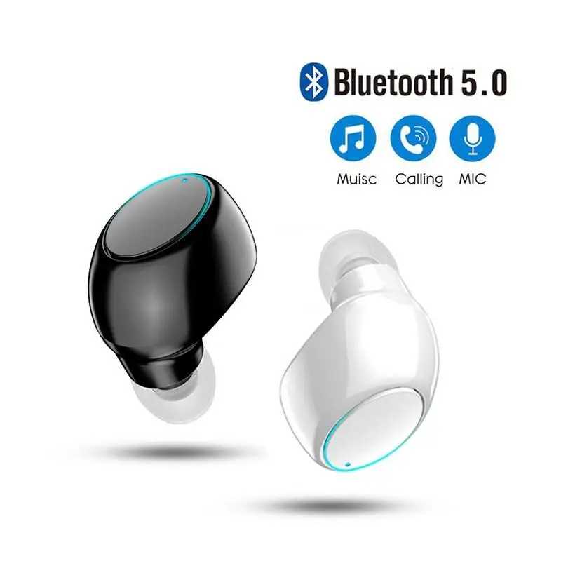 Мини-наушники X6 с поддержкой Bluetooth 5,0 и микрофоном Портативное аудио и видео
