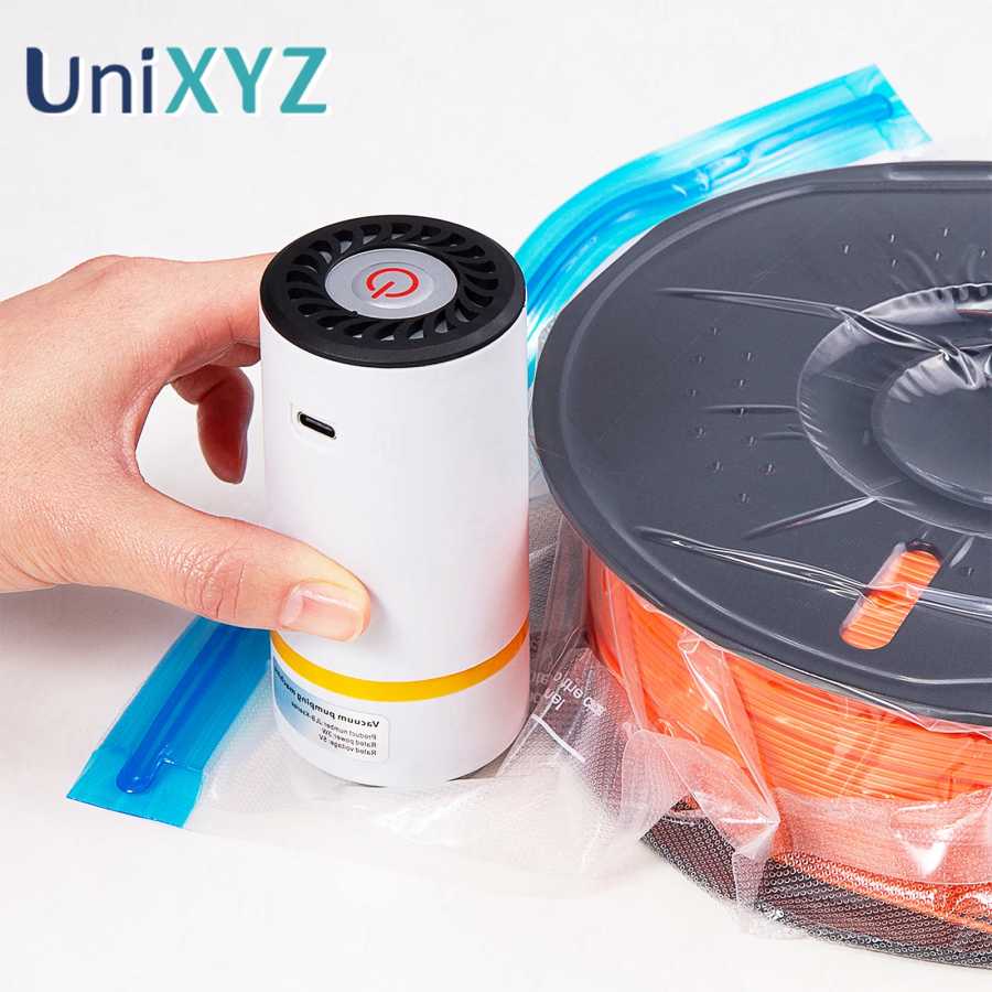 Вакуумные пакеты для хранения филамента 1 кг (PLA, ABS, TPU, PETG) для 3D-принтеров: сохраняют материал сухим, предотвращают влажность, безопасное хранение расходных материалов 3D-печать