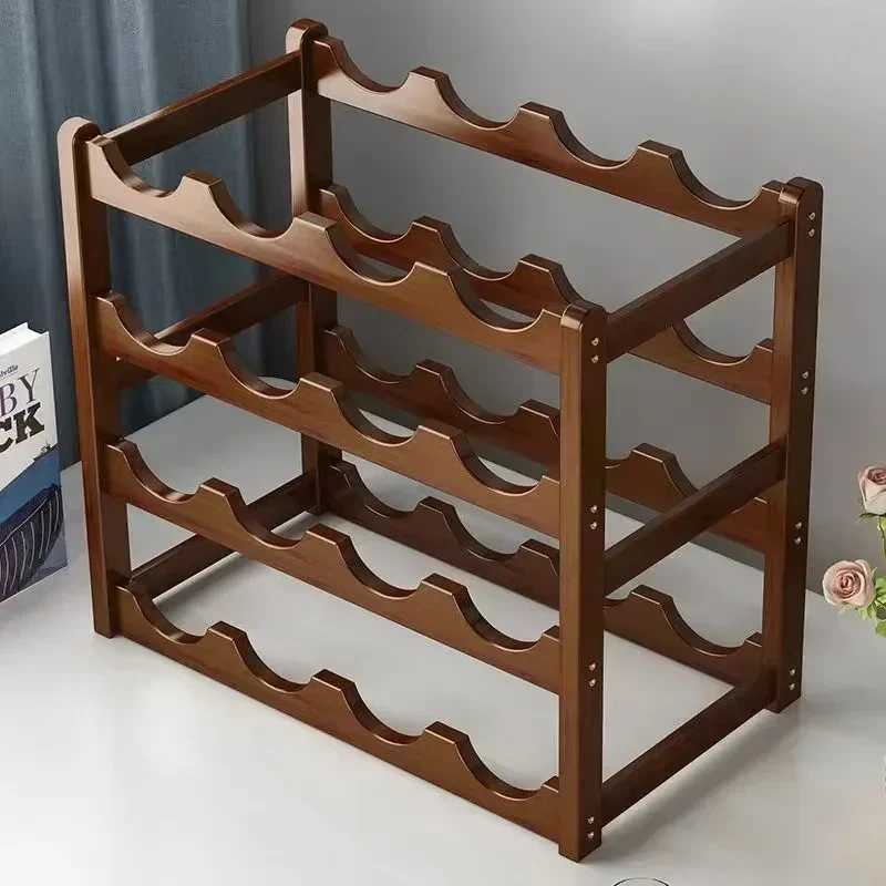 Фотография №4 товара Красная WineRack декорация, домашняя сетка для вина, демонстрационный стеллаж, креативный