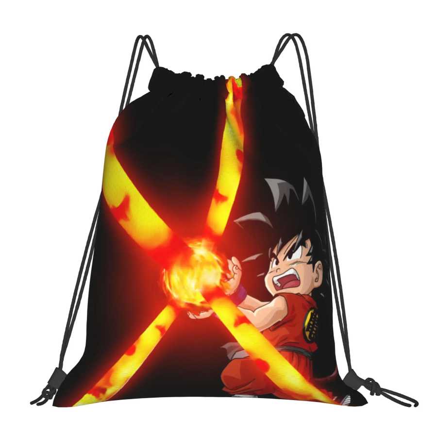 1 шт. Многофункциональная портативная сумка-мешок DRAGON BALL Kawaii для хранения обуви и одежды для подростков Сумки специального назначения