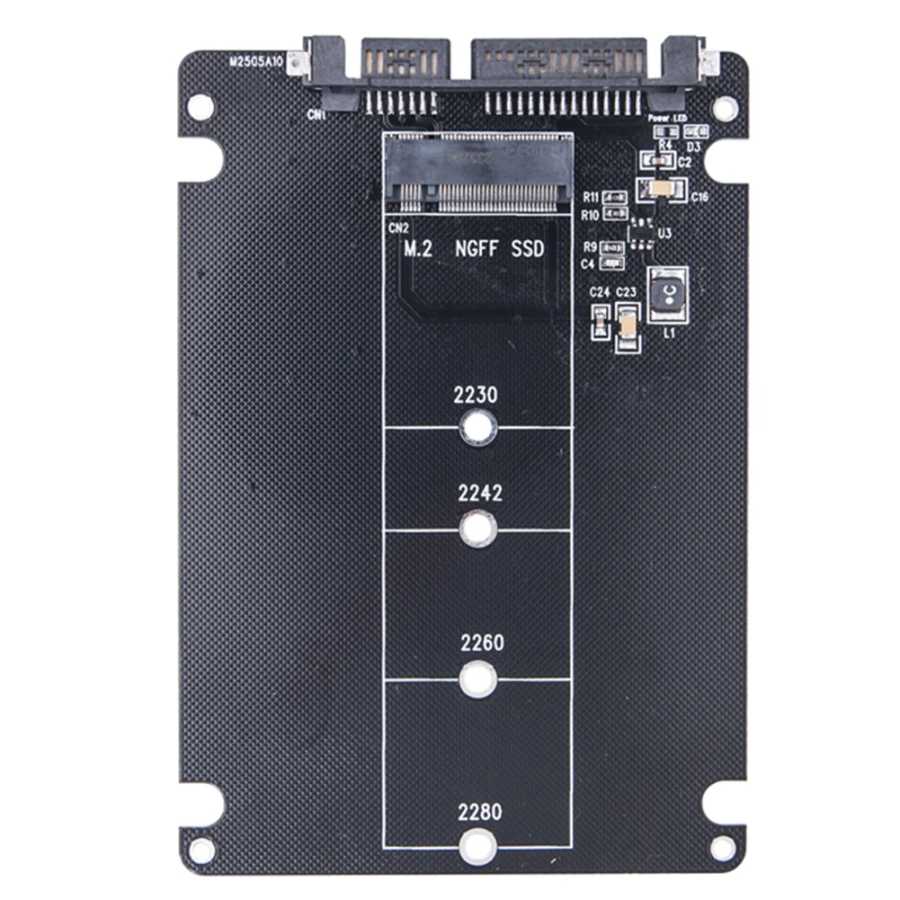 Фотография №4 товара Sata 3.0 6 Гбит/с M.2 NGFF SSD к адаптерной карте
